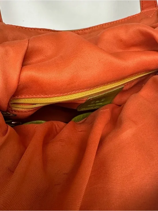 Vintage I’ll New York Colorblock leather handbag - Picture 4 of 4